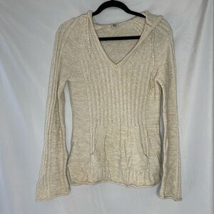 ROXY KNIT BEACHY SWEATSHIRT (M)